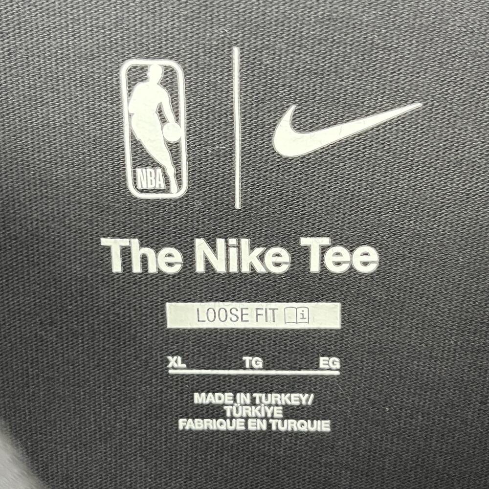 CHICAGO BULLS Shirt Mens XL NIKE 2023/24 City Edition Max90 NBA Basketball Black - Picture 5 of 11